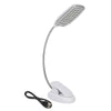Flexible USB Clamp Clip On LED Light Craft/Reading Table Desk Bedside Table Lamp
