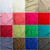 100% Cotton Linen Washed Breathable Fabric Dress Material 19 Colours 145cm Wide