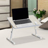 PC Laptop Table with 4-level Height Adjustable Tilt Home Office