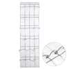 24 Pockets Over Door Hanging Shoe Rack Storage Hanger Holder Organiser Tidy UK