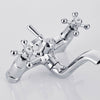 Chrome Traditional Bath Filler Shower Mixer Tap with Handset Bathroom Taps
