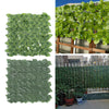 6X Artificial Grape/Watermelon Fence Panels Hedge Leaves Privacy Screen Balcony