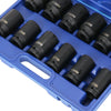 12pcs 3/4" Inch Long Reach Impact Sockets Drive Deep Impact Socket Set 24-41mm
