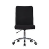 Padded Seat Computer Desk Office Chair Fabric Home Swivel Study Chair Pink/Grey