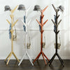 8 Hooks Wooden Coat Stand Coat/Hat/Umbrella/Floor Standing Rack Clothes Hanger