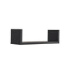 Set Of 3 U-shaped Wall Mounted Shelf Unit Storage Display Shelf Kit Living Room