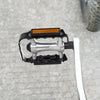 1 x PAIR BIKE BICYCLE PEDALS BLACK CYCLE MOUNTAIN BIKE WITH REFLECTORS 9/16" UK