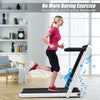 2 in 1 Folding Treadmill Electric Walking Running Machine Bluetooth LED Display