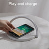 LED Desk Lamp With Fast Wireless Charger USB Rechargeable Table Bedside Light