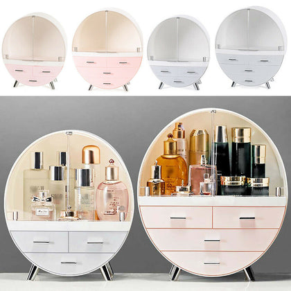 Dressing Table Jewelry Box Drawer Makeup Cosmetic Organiser Tidy Storage Case