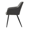 2 Pcs Dining Chairs Armchair PU / Velvet Kitchen Dining Room Restaurant Office