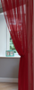 Single Plain Voile Net Curtain Sheer Panels Slot Top - Free Postage