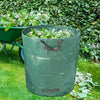 Heavy Duty Garden Waste Bag Reusable Waterproof Large Sack for Leaves Grass Bin