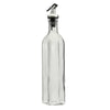 4x 500ml Clear Cruet Glass Oil Vinegar Bottles Spouts Drizzler Pourers Dispenser