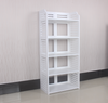 White Wooden Shoe Storage Rack Display Stand Organiser Unit Cabinet Book Shelves