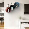 Corner/Hexagon Floating Shelves Storage Holder Self Stick Small Storage Box✅