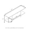 Furinno Turn-N-Tube 2/3/4-Tier Multipurpose Wide Display Shelf