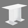 White Wooden Dining Table Kitchen Dining Room Breakfast Bar Table Rectangle Desk