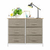 5|6|8 Draws Fabric Chest of Drawer Bedroom Furniture Hallway Storage Metal Frame