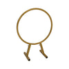 30cm-2M Golden Wedding Round Arch Frame Circle Base Backdrop Moongate Frameworks