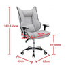 NEW BRAND Racing Swivel Office Gaming Computer Chair PU Leather Padded Backrest