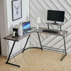 L Shape Corner Computer Desk Laptop PC Study Table HomeOffice Workstation Gaming