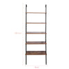 Metal 5 Tier Wall Hanging Stand Rack Ladder Shelf Storage Display Shelving Units