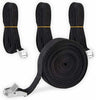 4 Pcs Ratchet Tie Down Straps, 3m x 25mm 250kg Heavy Duty Lashing Straps, Adjust