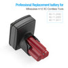 2X For Milwaukee M12 12V Battery XC 5.0 Ah Li-ion High Capacity M12B6 48-11-2460