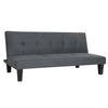Grey Fabric 3 Seater Sofa Bed Teal Faux Suede Fabric Sofabed