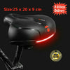 UK WIDE EXTRA COMFY BIKE BICYCLE GEL CRUISER COMFORT SPORTY SOFT PAD SADDLE SEAT