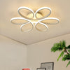 Aluminum LED Ceiling Lamp Ring Light Chandelier Lights Fixture Living Bedroom