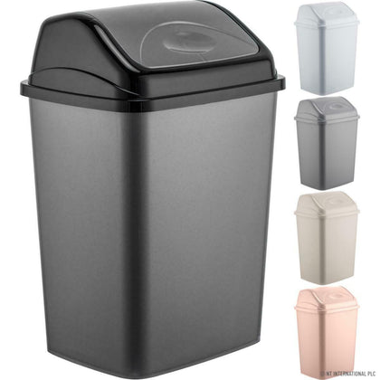 Plastic Swing Bin Plastic 2.5L,5L,10L,20L,30L,50L Kitchen Waste Rubbish Dustbins