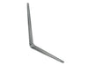 Shelf Brackets Grey Metal London Pattern Shelving Brackets Multiple Sizes