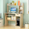 Computer Desk with Drawer Shelves Desktop PC Table Home Office Laboratory Pro