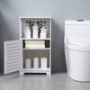 Waterproof White PVC Bathroom Cabinet Shelf Bathroom Storage Unit New