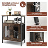 Industrial Wine Storage Cabinet Home Sideboard Buffet with Removable Wine Rack