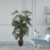 Large Artificial Potted Tree Realistic Fake Tropical Plant Indoor Outdoor Decor