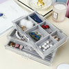 Large Jewellery Box 3 Drawers Cabinet Necklace Ring Bracelet Storage Organizer