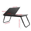 Laptop Table Folding Desk Stand Bed Tray Sofa Computer Study Adjustable Portable