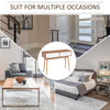 Console Table Sofa Side Desk w/ 2 Drawers for Living Room Entryway