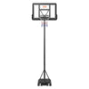 44" Basketball Hoop Adjustable Height Backboard System for Outdoor Indoor