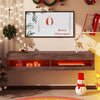 Wall Mounted TV Cabinet Stand Entertainment Floating Wall Unit High Gloss 140cm