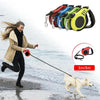 Retractable Dog Lead Training Pet Leash 8m Long Max 50kgs Extendable Head UK