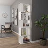 Book Cabinet Room Divider Bookcase Storage Display Corner Rack Wooden Furniture