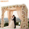 Square Wedding Backdrop Bridal Arch Frame Background Wedding Party Flower Stand