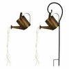 Solar Powered LED Watering Can String Lights Outdoor Garden Art Lamp Decoration