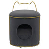 Pet Indoor House Cat Puppy Dog Bed Stool Nest Hideout Cave Igloo Hammock Cushion