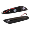 2x Black Side Indicator LED Repeater Light For BMW E81 E87 E90 E92 E60 E61