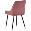 Dining Chair Pink Velvet Chairs Metal Legs Kitchen Home Kitchen Dinning Room